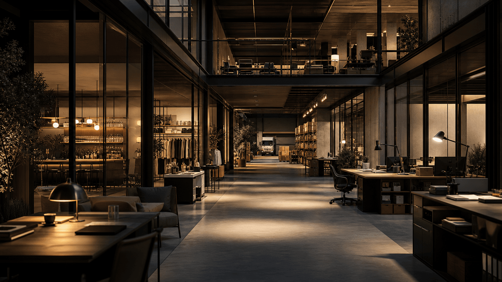 Connected operational environments spanning hospitality, retail, logistics and professional work